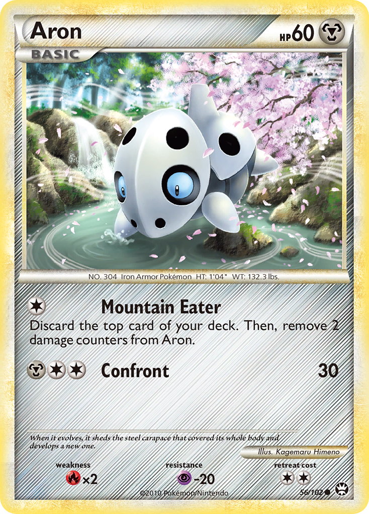 Aron (56/102) [HeartGold & SoulSilver: Triumphant] | KingTCG.ca