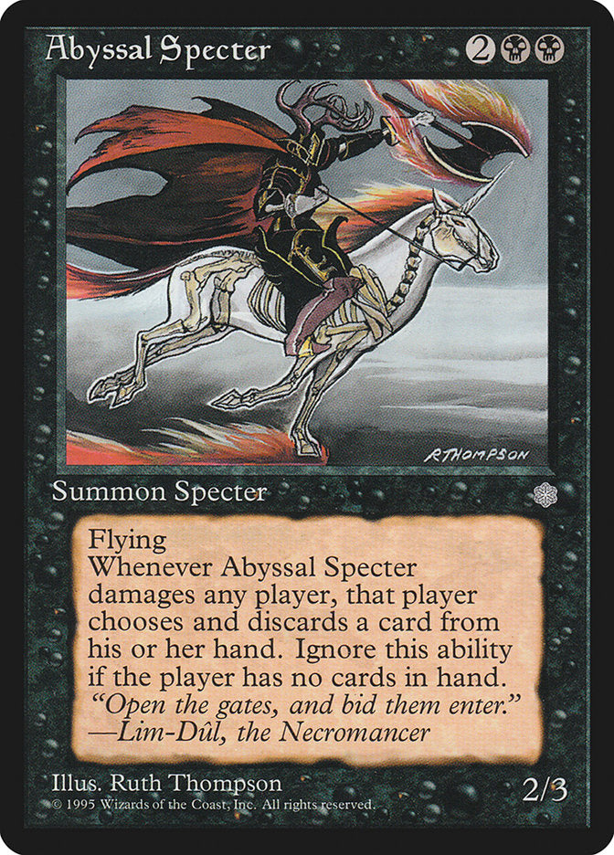 Abyssal Specter [Ice Age] | KingTCG.ca