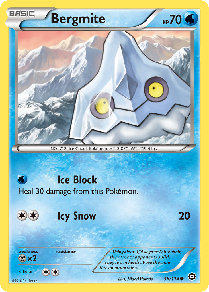 Bergmite (36/114) [XY: Steam Siege] | KingTCG.ca