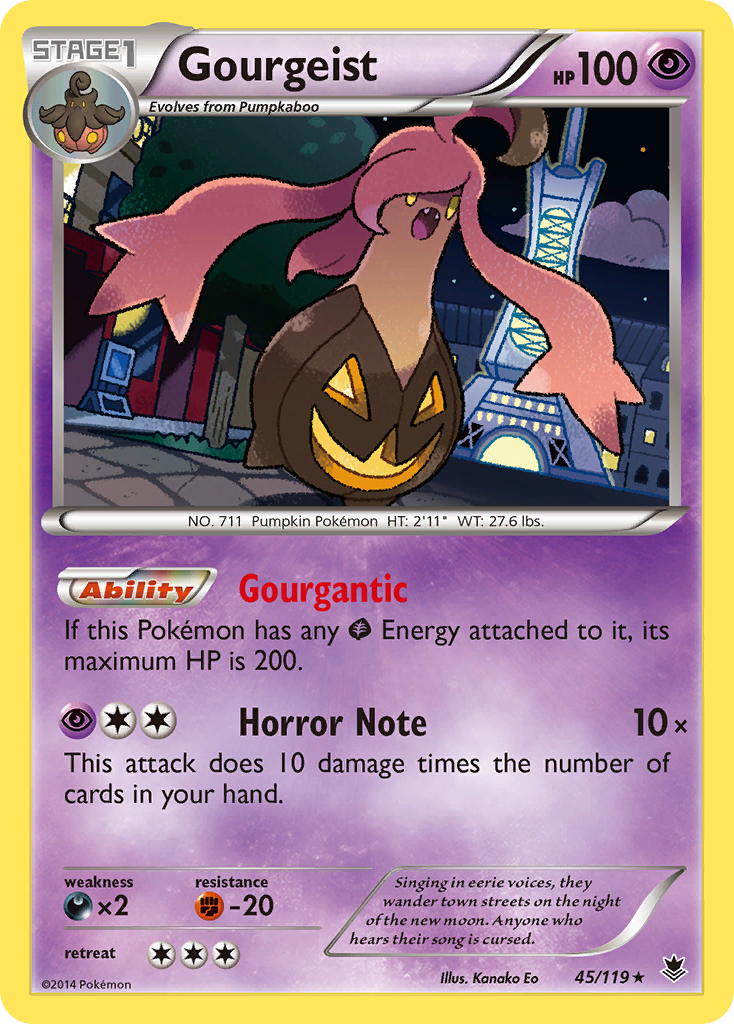 Gourgeist (45/119) [XY: Phantom Forces] | KingTCG.ca