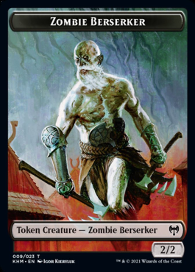 Zombie Berserker Token [Kaldheim] | KingTCG.ca