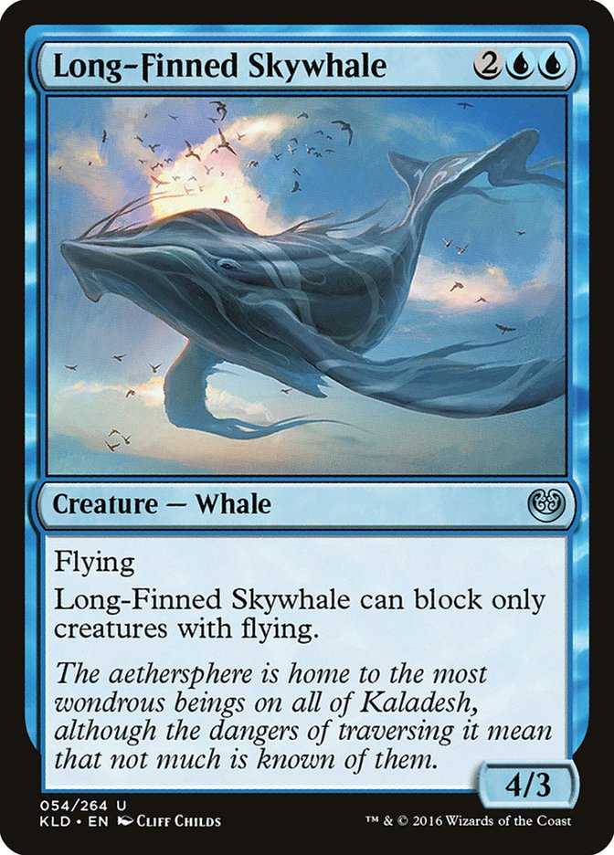 Long-Finned Skywhale [Kaladesh] | KingTCG.ca