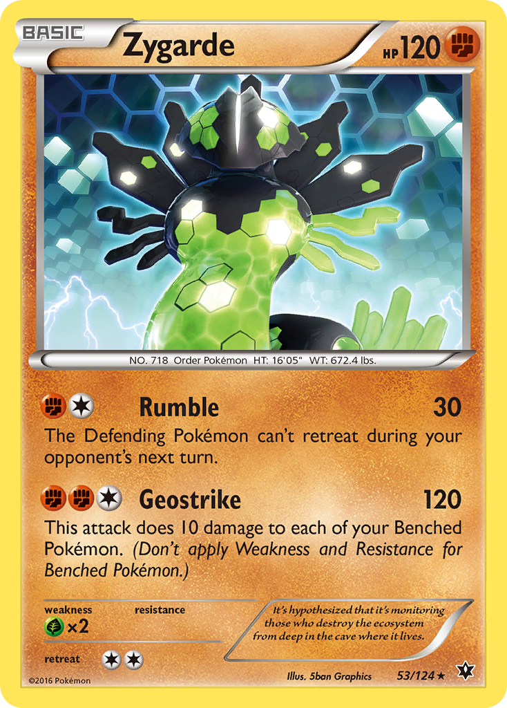 Zygarde (53/124) [XY: Fates Collide] | KingTCG.ca