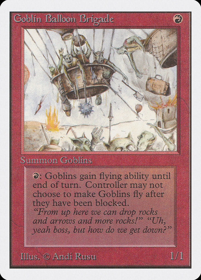 Goblin Balloon Brigade [Unlimited Edition] | KingTCG.ca