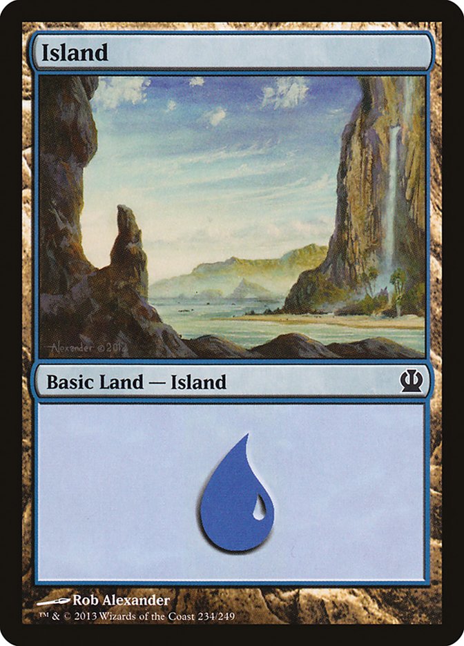 Island [Theros] | KingTCG.ca