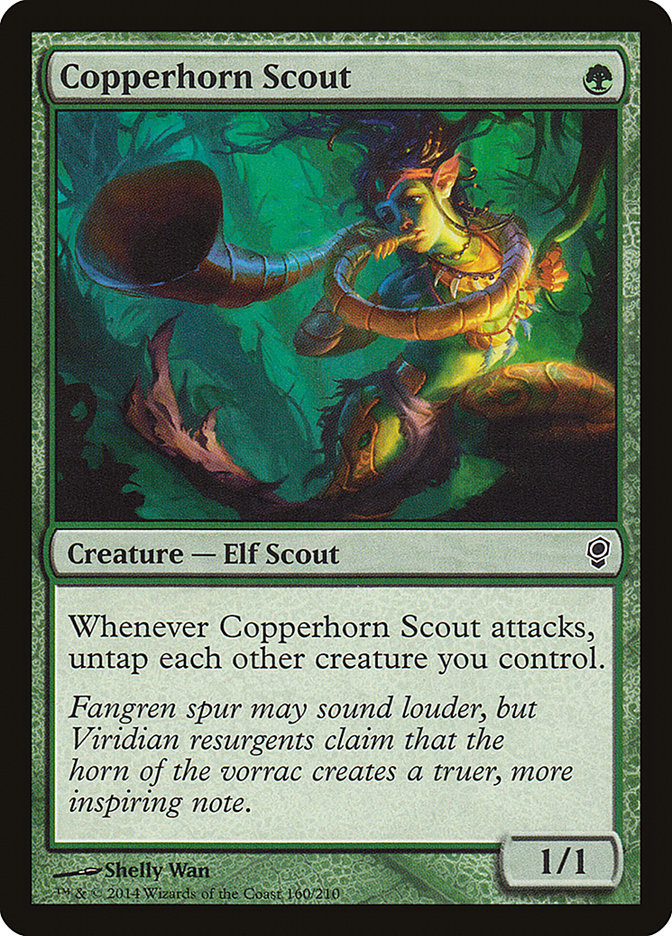 Copperhorn Scout [Conspiracy] | KingTCG.ca