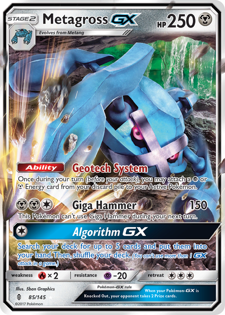 Metagross GX (85/145) [Sun & Moon: Guardians Rising] | KingTCG.ca