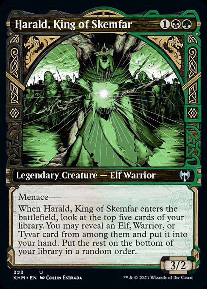 Harald, King of Skemfar (Showcase) [Kaldheim] | KingTCG.ca