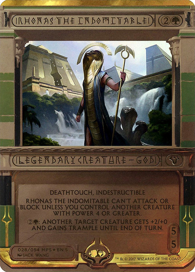 Rhonas the Indomitable [Amonkhet Invocations] | KingTCG.ca