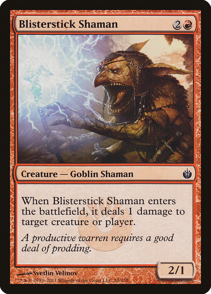 Blisterstick Shaman [Mirrodin Besieged] | KingTCG.ca