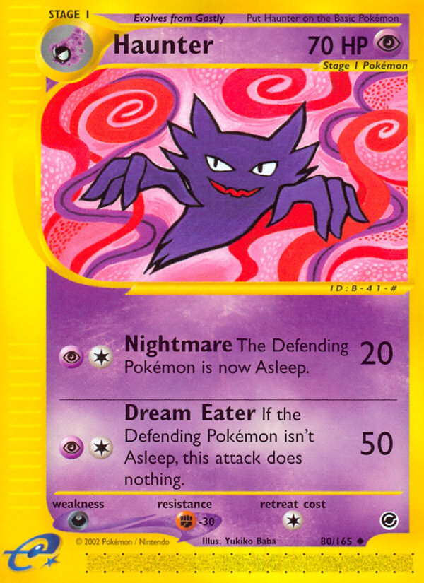 Haunter (80/165) [Expedition: Base Set] | KingTCG.ca