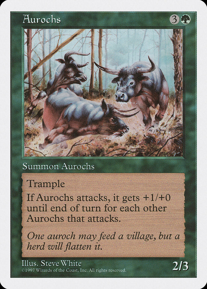 Aurochs [Fifth Edition] | KingTCG.ca