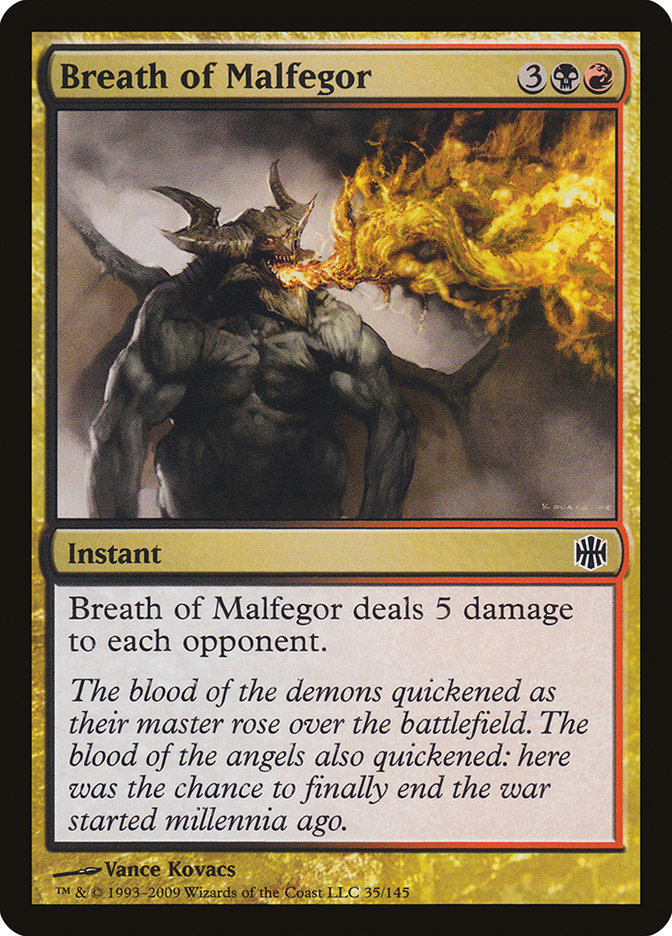 Breath of Malfegor [Alara Reborn] | KingTCG.ca