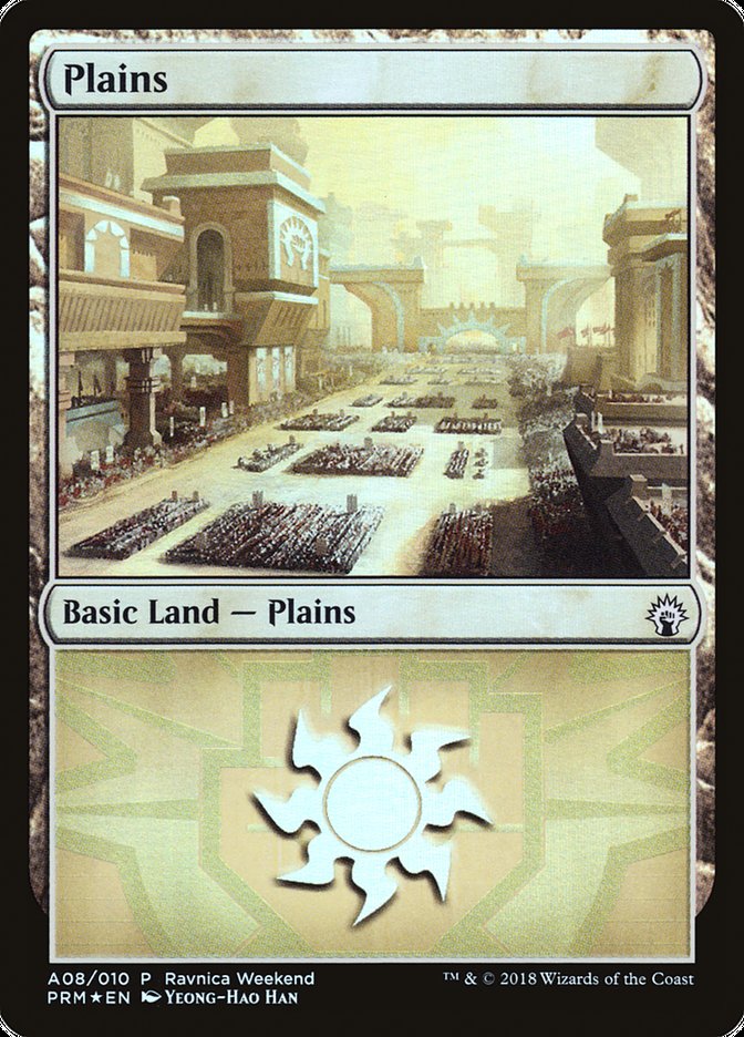 Plains - Boros (A08) [GRN Ravnica Weekend] | KingTCG.ca