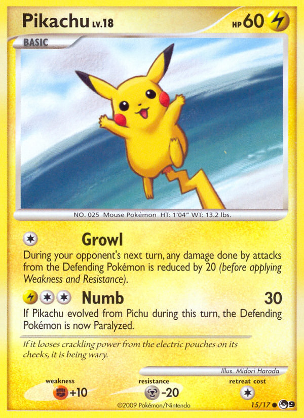 Pikachu (15/17) [POP Series 9] | KingTCG.ca