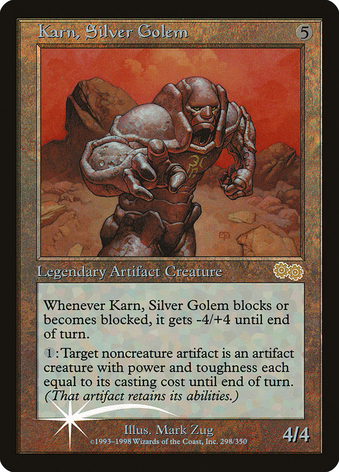 Karn, Silver Golem [Arena League 1999] | KingTCG.ca