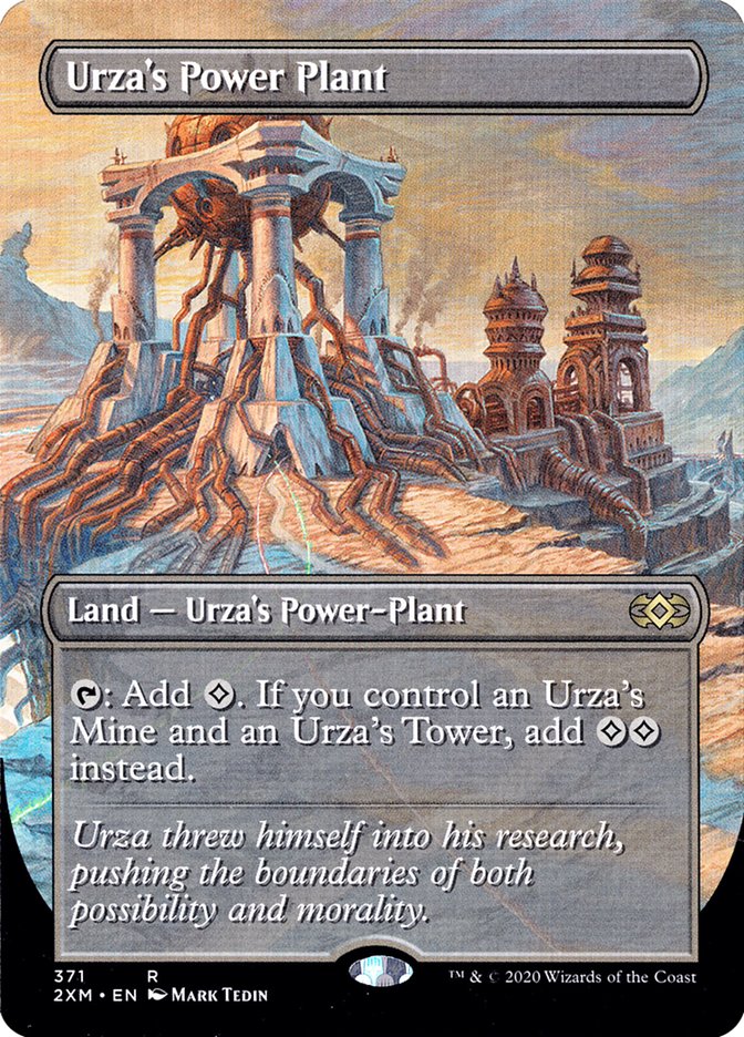 Urza's Power Plant (Borderless) [Double Masters] | KingTCG.ca