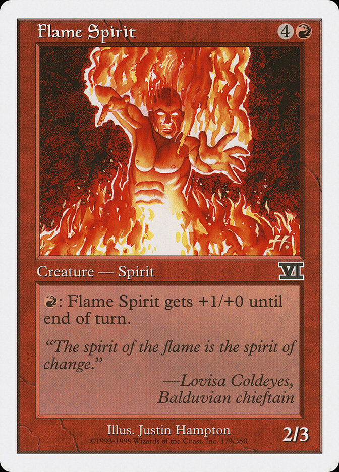 Flame Spirit [Classic Sixth Edition] | KingTCG.ca