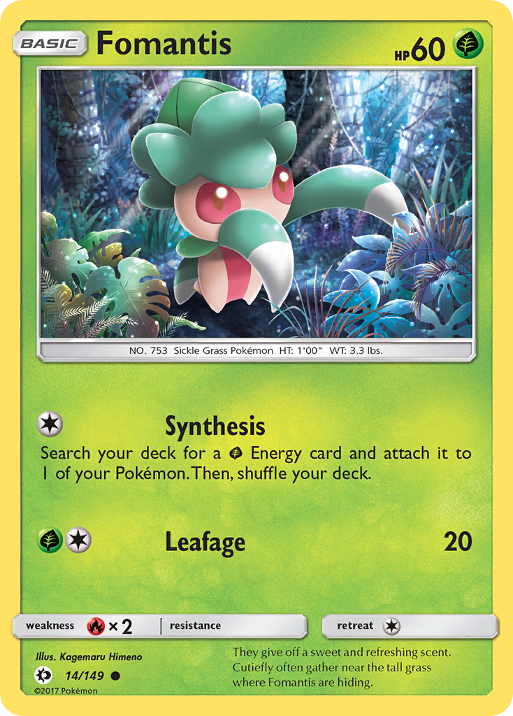 Fomantis (14/149) [Sun & Moon: Base Set] | KingTCG.ca