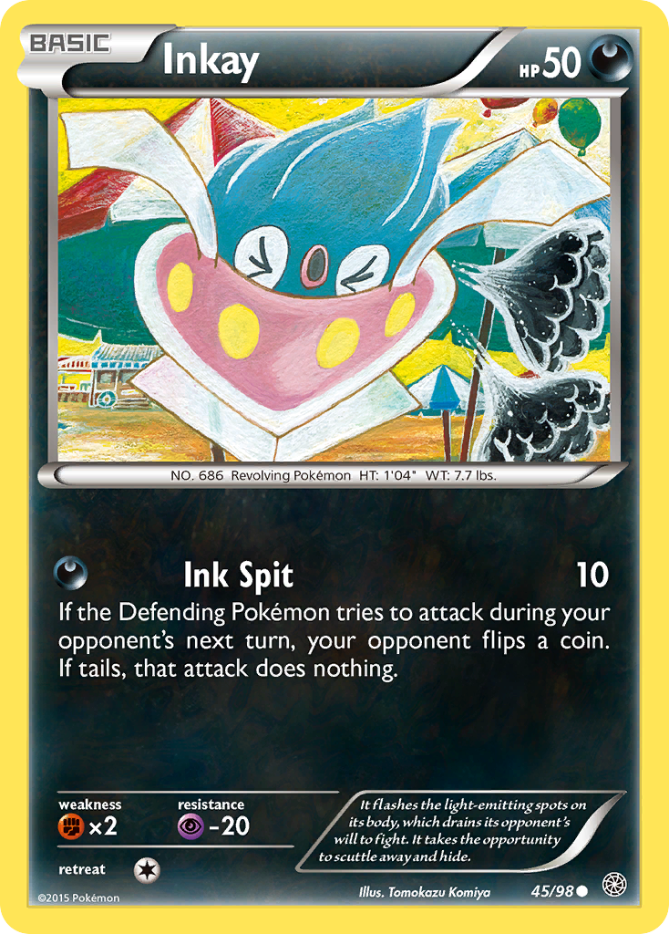 Inkay (45/98) [XY: Ancient Origins] | KingTCG.ca