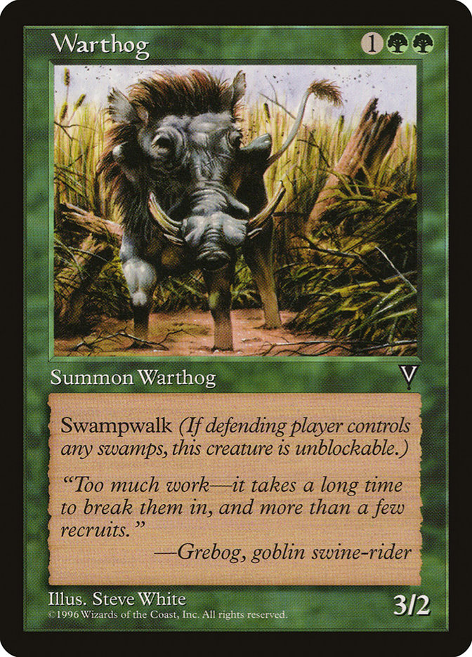 Warthog [Visions] | KingTCG.ca