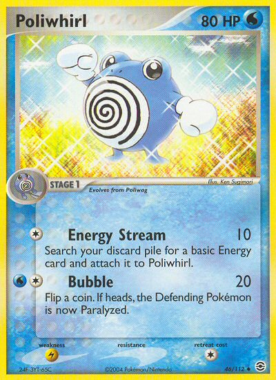 Poliwhirl (46/112) [EX: FireRed & LeafGreen] | KingTCG.ca