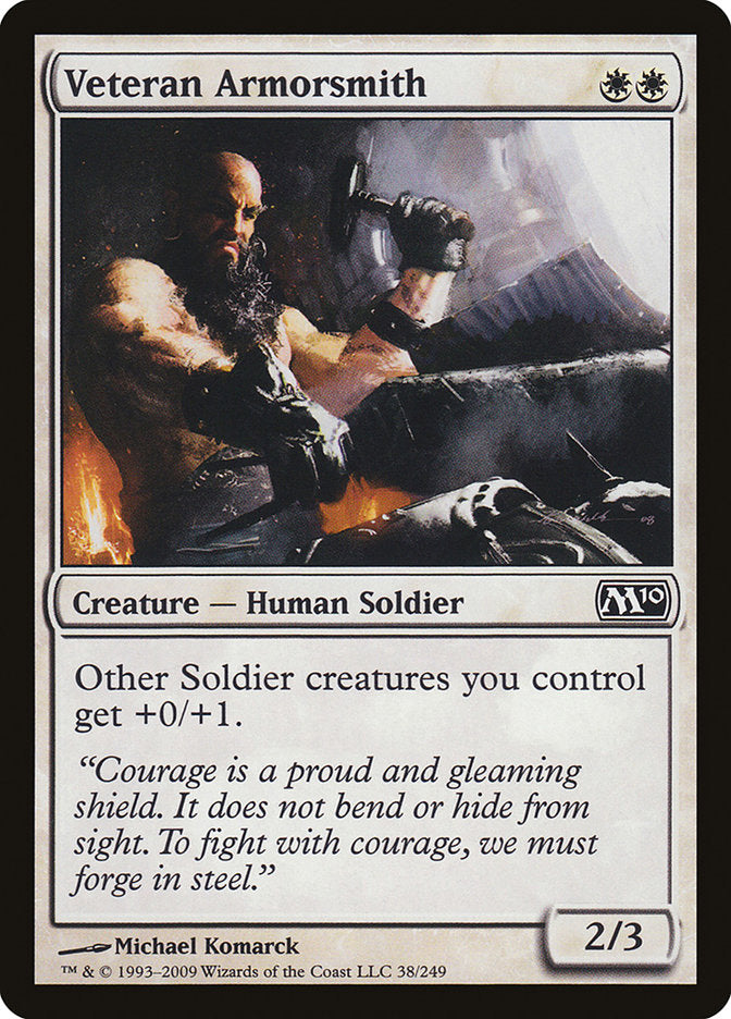 Veteran Armorsmith [Magic 2010] | KingTCG.ca