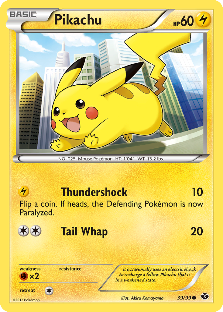 Pikachu (39/99) [Black & White: Next Destinies] | KingTCG.ca