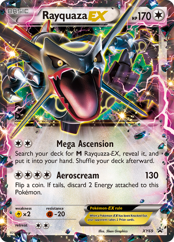 Rayquaza EX (XY69) (Shiny) [XY: Black Star Promos] | KingTCG.ca