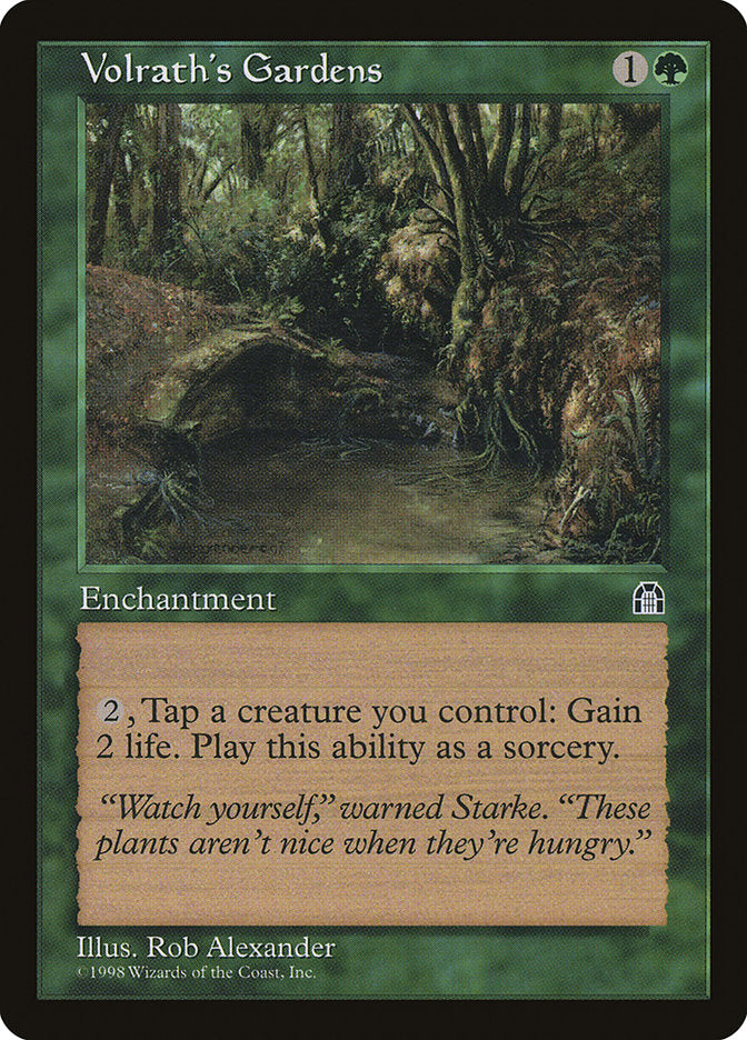 Volrath's Gardens [Stronghold] | KingTCG.ca