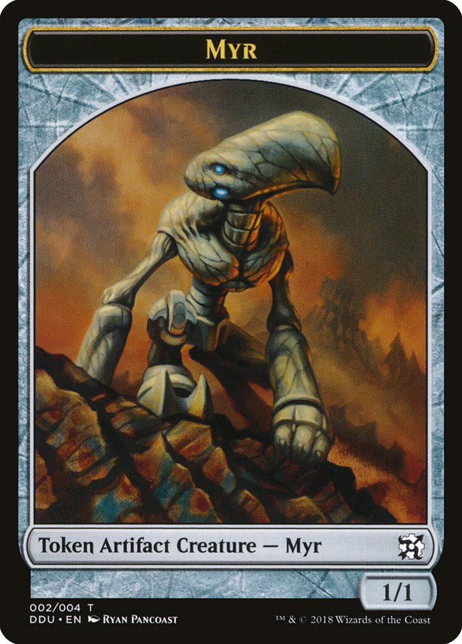 Myr Token [Duel Decks: Elves vs. Inventors Tokens] | KingTCG.ca