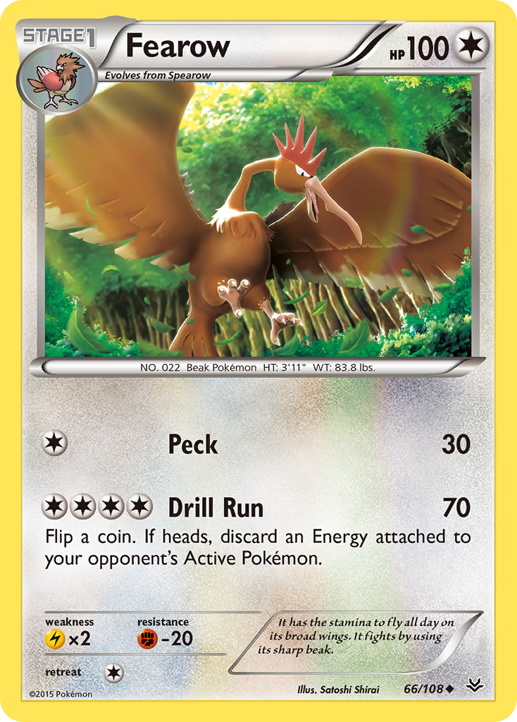 Fearow (66/108) [XY: Roaring Skies] | KingTCG.ca