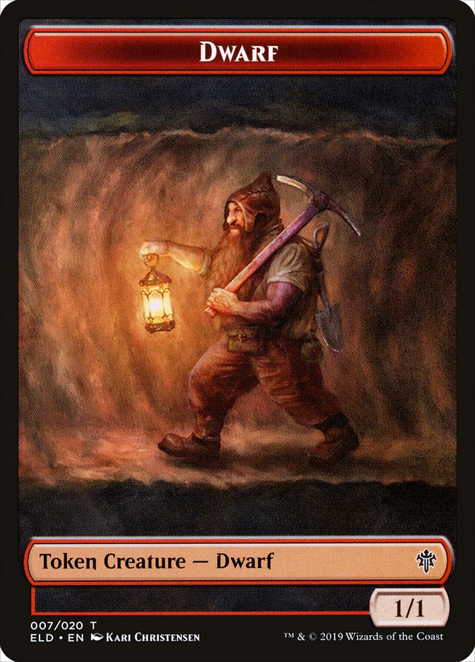 Dwarf [Throne of Eldraine Tokens] | KingTCG.ca