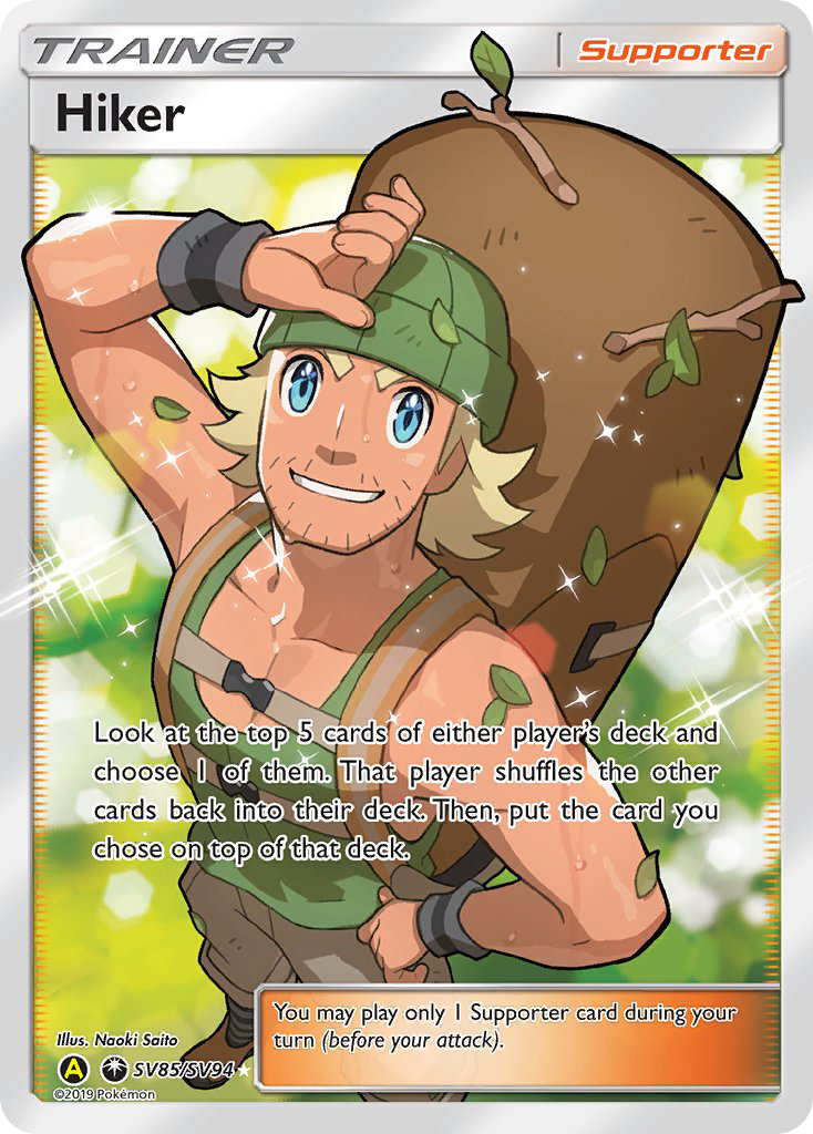 Hiker (SV85/SV94) [Sun & Moon: Hidden Fates - Shiny Vault] | KingTCG.ca