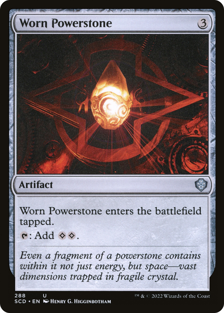 Worn Powerstone [Starter Commander Decks] | KingTCG.ca