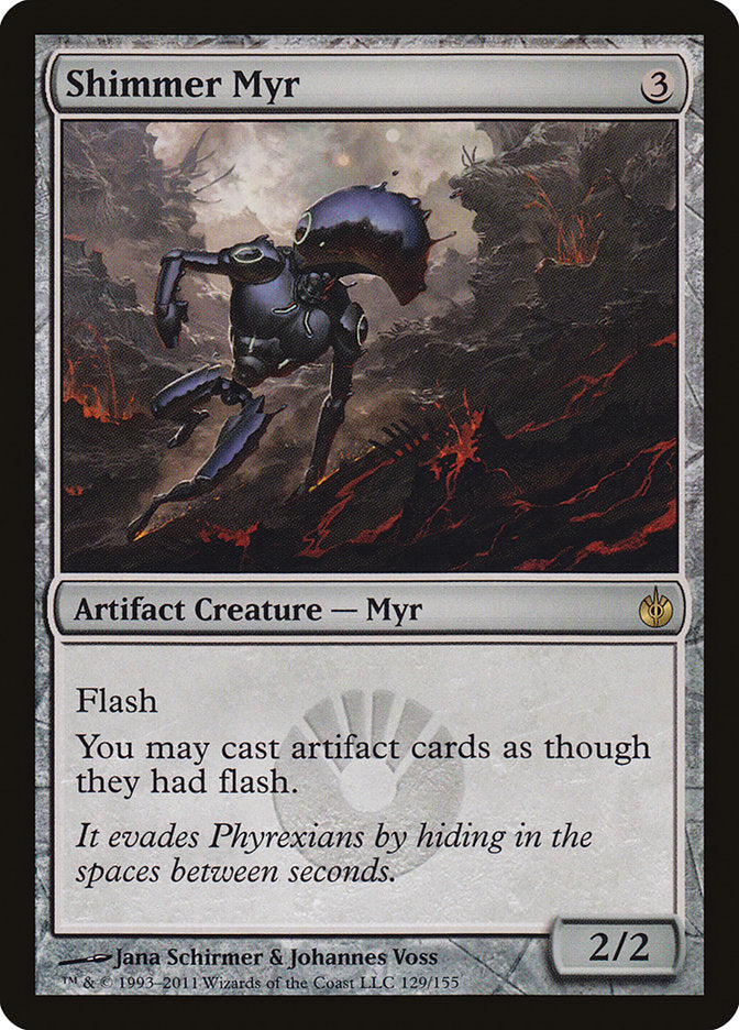 Shimmer Myr [Mirrodin Besieged] | KingTCG.ca