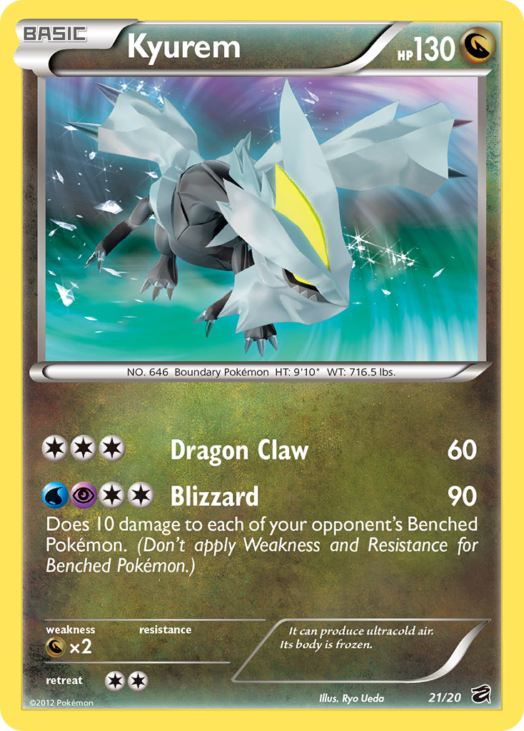 Kyurem (21/20) [Black & White: Dragon Vault] | KingTCG.ca