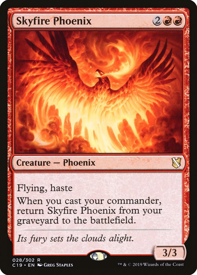 Skyfire Phoenix [Commander 2019] | KingTCG.ca