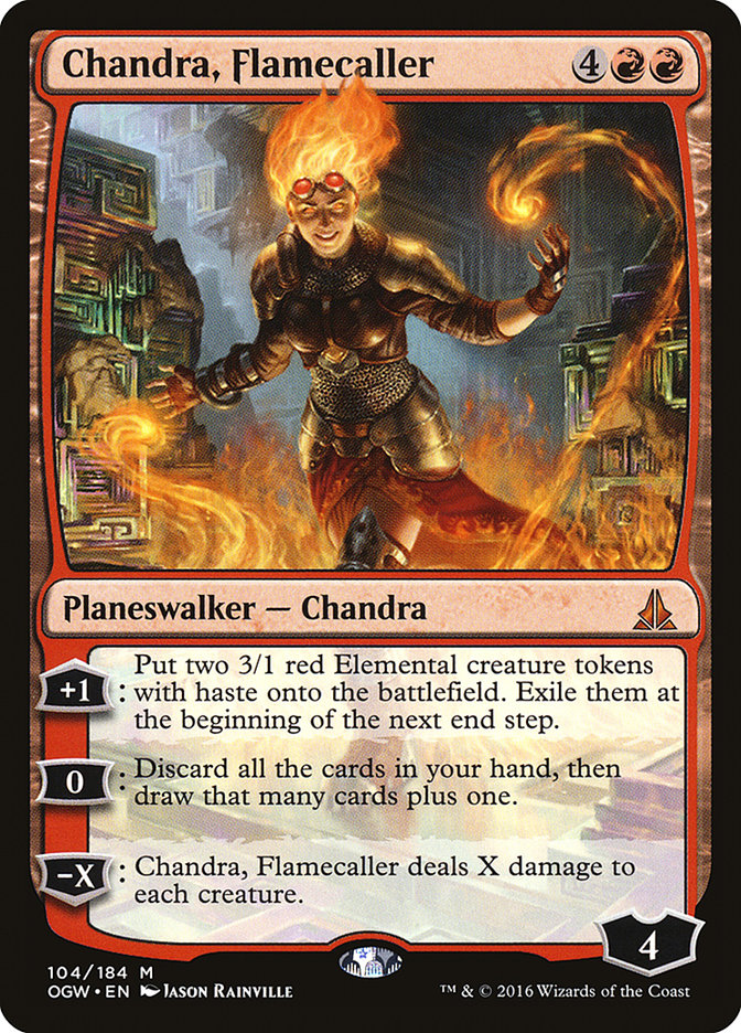 Chandra, Flamecaller [Oath of the Gatewatch] | KingTCG.ca