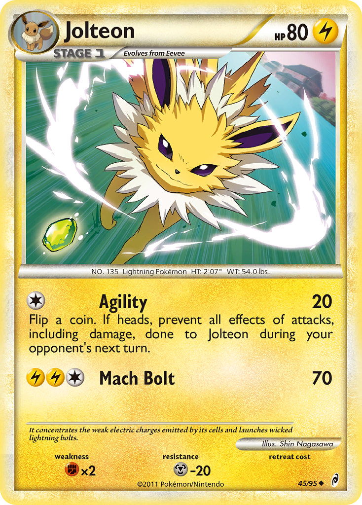 Jolteon (45/95) [Call of Legends] | KingTCG.ca