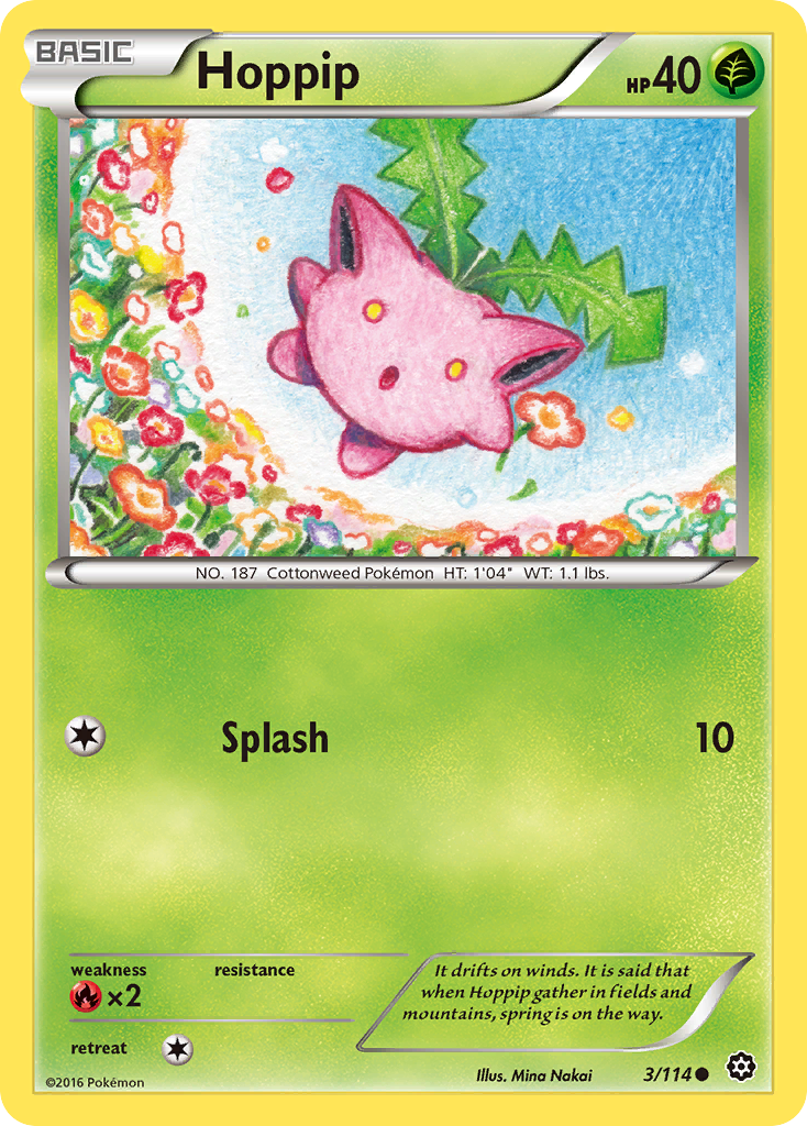 Hoppip (3/114) [XY: Steam Siege] | KingTCG.ca