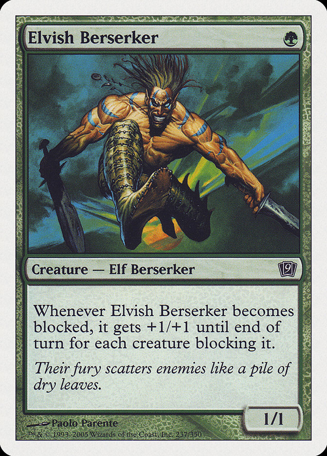 Elvish Berserker [Ninth Edition] | KingTCG.ca