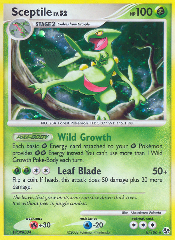 Sceptile (8/106) [Diamond & Pearl: Great Encounters] | KingTCG.ca