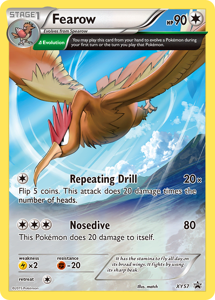 Fearow (XY57) [XY: Black Star Promos] | KingTCG.ca