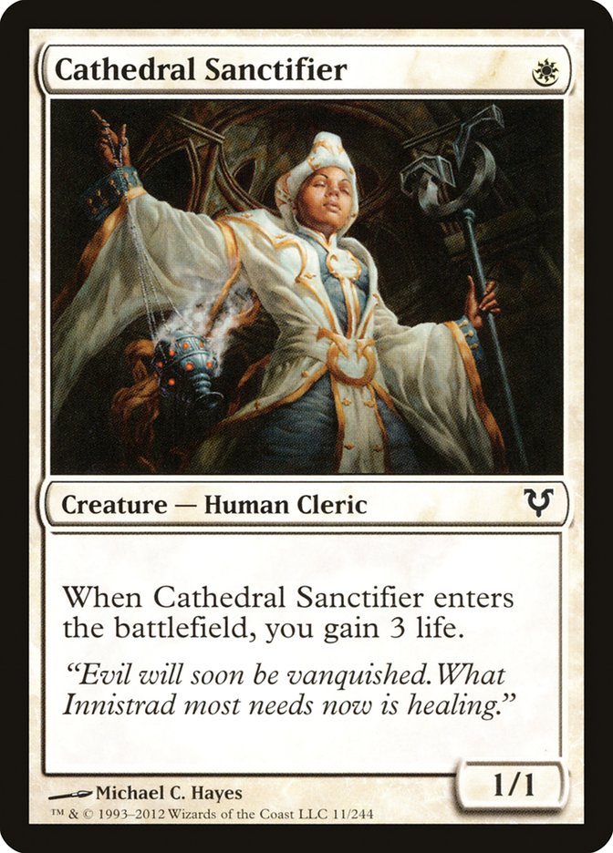 Cathedral Sanctifier [Avacyn Restored] | KingTCG.ca