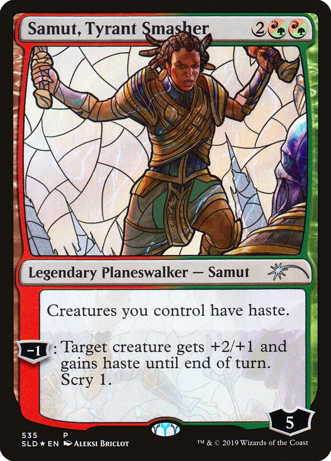 Samut, Tyrant Smasher (Stained Glass) [Secret Lair Drop Promos] | KingTCG.ca