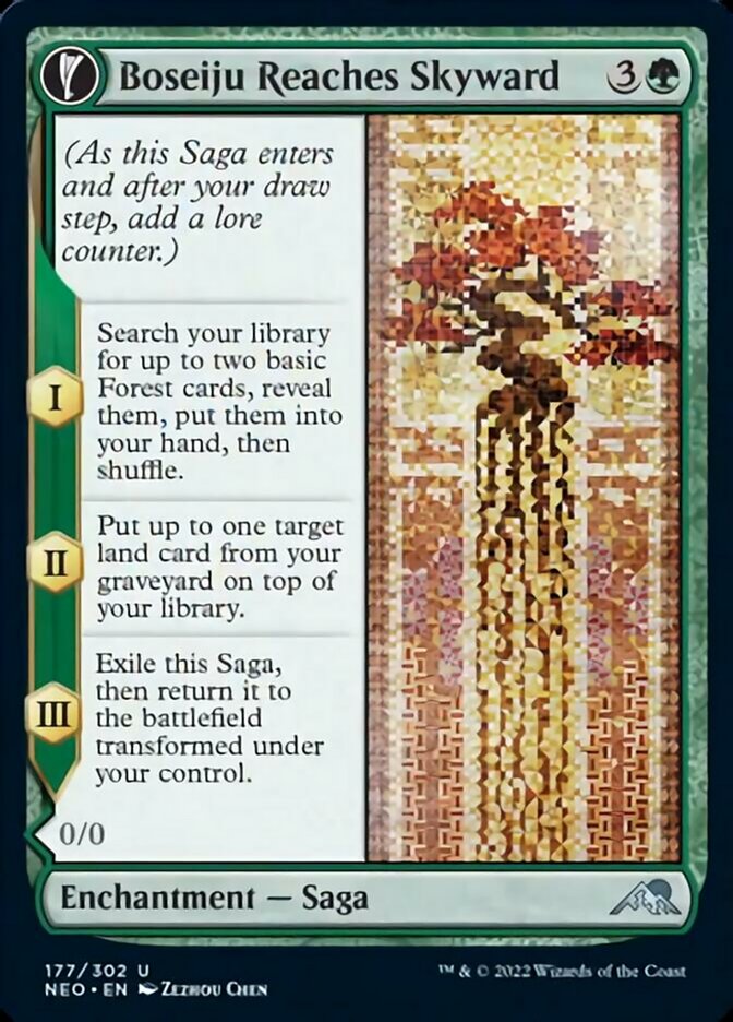 Boseiju Reaches Skyward // Branch of Boseiju [Kamigawa: Neon Dynasty] | KingTCG.ca