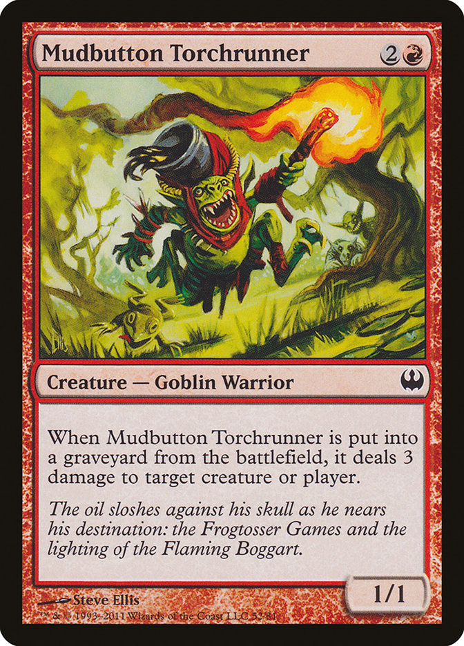 Mudbutton Torchrunner [Duel Decks: Knights vs. Dragons] | KingTCG.ca