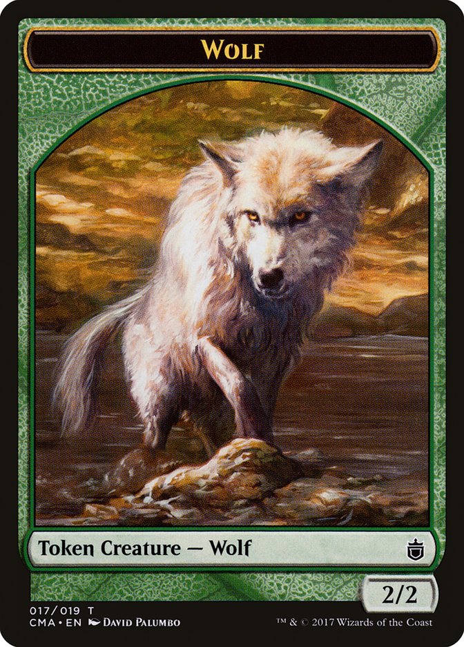 Wolf (017/019) [Commander Anthology Tokens] | KingTCG.ca