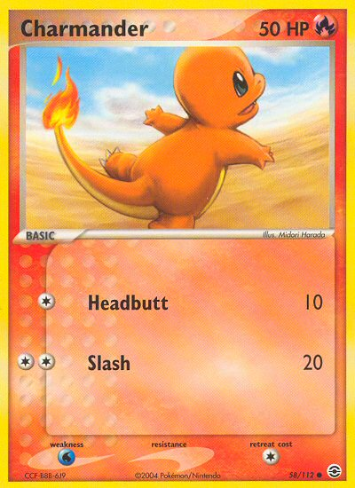 Charmander (58/112) [EX: FireRed & LeafGreen] | KingTCG.ca